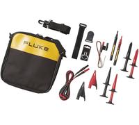 Fluke TLK289 Set de cordons de mesure de sécurité pinces crocodile, mâle 4 mm, pointe de test mâle 4 mm rouge, noir 1 pc(s)
