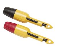 Fluke Jeu de pointes de touche TP82 industriel femelle 2 mm CAT I rouge/noir 1 pc