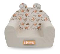 Flumi Fauteuil en mousse pour enfant – Siège confortable 56x42 cm pour chambre ou salle de jeux