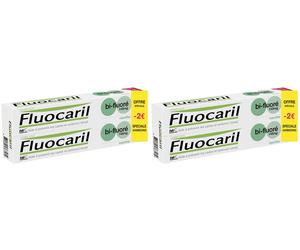 Fluocaril Bi-Fluoré 145 mg Pâte Dentifrice Menthe Dentifrice(S) 2x2x75 ml
