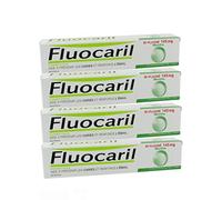 Fluocaril Bi-Fluoré 145mg Menthe NEW Pâte- Lot de 4 x 75 ml (Menthe)