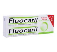 Fluocaril Bi-Fluoré 250mg Pâte Dentifrice Menthe Tubes 2x75ml