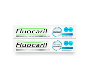 FLUOCARIL Dentifrice Anti-Caries Protection Complète Blancheur 2x75ml