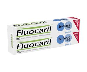 Fluocaril Dentifrice Bi-Fluoré 145mg Gencives Tubes 2x75ml