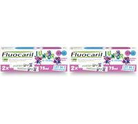 FLUOCARIL Dentifrice Enfant 6-13 ans Bubble Gum Bi-Fluoré 2x75 ml