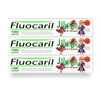 FLUOCARIL Dentifrice Enfant 6-13 ans Fruits Rouges Bi-Fluoré 3x75 ml