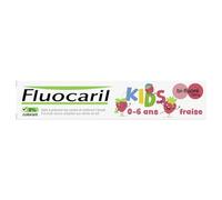 FLUOCARIL - Dentifrice Enfant Anti-caries au Goût Fraise, Protection Douce pour 0-6 ans (Tube 75mL) - lot de 3 - Vendu par Lot