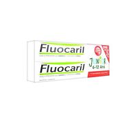 Dentifrice Junior - Fluocaril - Gel Fruits Rouges - 6 à 12 Ans - 1500ppm Fluor - 2x75ml