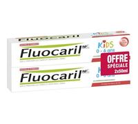 Fluocaril Kids 0-6 ans Dentifrice Gel Fraise Lot de 2 x 50ml