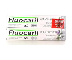 Fluocaril Natur'Essence Pack de Pasta Dental Blanqueadora 2x75ml