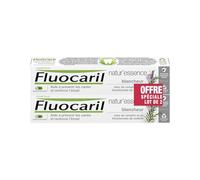 FLUOCARIL - Protection Complète Anti-Caries et Blancheur Naturelle, Saveur Romarin Frais (2x75mL) - Le Lot De 3
