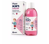 FLUOR KIN - Bains de Bouche Anti-caries - Fraise - Dès 5 ans - 500 ml
