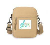 Fluorescence Sac à bandoulière avec marque musicale pour téléphone portable Mini sac à main