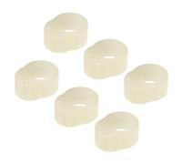 Fluorescent 15 Pièces Bouchon de Poignée de Porte en Silicone Tampon Silencieux Bloqueur d'armoires Anneau Anti-Collision Style Bouton de Porte de Placard Arrêt de Poignée de