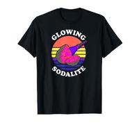 Fluorescent Sodalite Rockhound UV Mineral Hunting T-Shirt Graphique avec Valeur