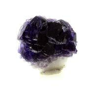 FLUORITE VIOLETTE - Pierre Naturelle en Provenance de France, Tanneron - Cristal Rare et Lumineux 45.6 ct - Certificat d'Authenticité Inclus 25 x 25