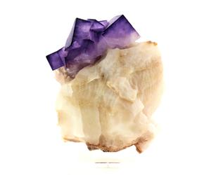 Fluorite, Baryte. 1915.0 Ct. Taourirt Province, L'oriental Region, Maroc.