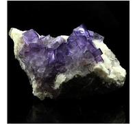 FLUORITE + BARYTE en provenance du MAROC, Taourirt Province - Pierre et Cristal Naturelles (SEO: guérison, énergie, chakra) 1714.0 ct - Certificat d'Authenticité Inclus 100 x 65 x 45 mm G