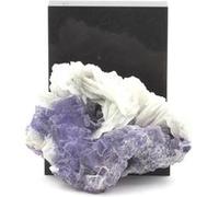 FLUORITE + BARYTE - Pierre Naturelle en Provenance de France, Saint-Péray, Ardèche Cristal de guérison et protection 257.35 ct - Certificat