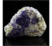 Fluorite + Baryte + Quartz. 1280.0 Ct. La Cabaña, Berbes, Asturias, Espagne.