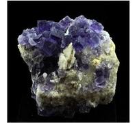 FLUORITE + BARYTE + QUARTZ - Pierre Naturelle en Provenance d'Espagne, La Cabaña, Berbes, Asturias - Magnifique cristal multicolore, énergisant et apaisant 427.0 ct - Certificat d'Authenticité Inclus