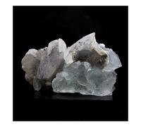 Fluorite + Calcite. 185.0 Ct. Aouli, Midelt Province, Drâa-Tafilalet, Maroc.