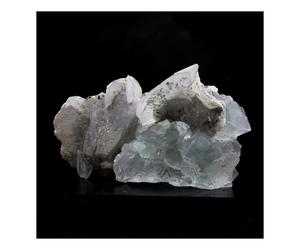 Fluorite + Calcite - ABIJOUX - Aouli, Midelt Province, Drâa-Tafilalet, Maroc - 185.0 ct