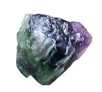 Fluorite Crystal Stone - échantillon de fluorite coloré non poli, Reiki Energy Rock Set | Focus mental intuition Enhancer, Stress Healing Crystal, Bibant Display Artefact Wellness