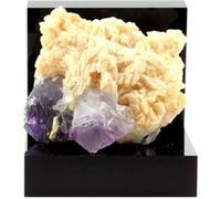 FLUORITE + DOLOMITE - Pierre Naturelle en Provenance de Chine, Shangbao Mine - Cristal Multicolore Rare et Unique 1710.0 ct - Certificat