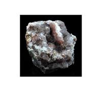 Fluorite Hematoide + Quartz. 186.0 Ct. Maraval Mine, Var, France.