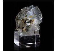 FLUORITE - Pierre Naturelle en Provenance de Chine, 1 seule ville d'origine - Pierre de guérison et de protection, caractéristique mots clée SEO 150.0 ct - Certificat d'Authenticité Inclus 35 x 27 x 2