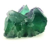 FLUORITE - Pierre Naturelle en Provenance de Chine, 1 seule ville d'origine) - Pierre de Guérison et Protection, Cristal de Couleur Verte et Violette 657.2 ct - Certificat d'Authenticité Inclus 51 x 4