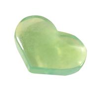 Fluorite polie en forme de cœur vert naturel en forme de cœur pour arrangements de table, décoration d'intérieur pour collectionneurs de loisirs, décoration d'intérieur