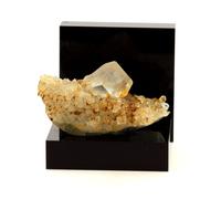 Fluorite + Quartz. 105.8 Ct. Langeac, Haute-Loire, France. Rare.