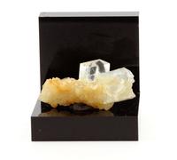 Fluorite + Quartz. 33.1 Ct. Langeac, Haute-Loire, France. Rare.