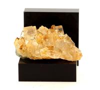 Fluorite + Quartz. 95.0 Ct. Langeac, Haute-Loire, France. Rare.