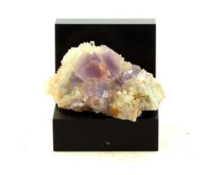 Fluorite + Quartz. 95.00 Ct. La Cabaña, Berbes, Espagne.