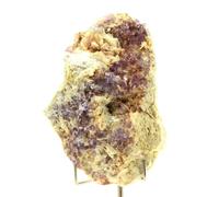 Fluorite + Quartz + Baryte. 235.00 Ct. La Cabaña, Berbes, Espagne.