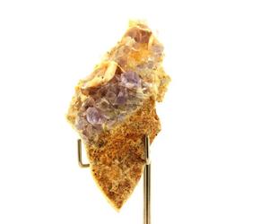 Fluorite + Quartz + Baryte. 326.00 Ct. La Cabaña, Berbes, Espagne.