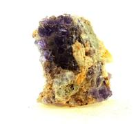 Fluorite + Quartz + Baryte. 336.50 Ct. La Cabaña, Berbes, Espagne.
