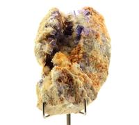Fluorite + Quartz + Baryte. 447.50 Ct. La Cabaña, Berbes, Espagne.