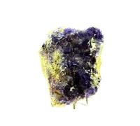 FLUORITE + QUARTZ + BARYTE en provenance d'Espagne, La Cabaña, Berbes - Pierre et Cristal Naturel, Formation Minérale Unique - 1453.0 ct - Certificat d'Authenticité Inclus 90 x 70 x 45 mm Naturel G
