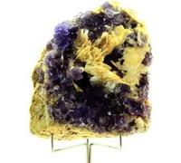 FLUORITE + QUARTZ + BARYTE en provenance d'Espagne, La Cabaña, Berbes - Pierre et Cristal Naturel, Propriétés de Guérison et Energétiques - 972.0 ct