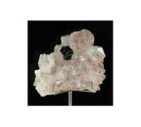 FLUORITE + QUARTZ - Pierre Naturelle en Provenance de France, Tanneron - Cristaux de guérison et énergie positive 766.00 ct - Certificat