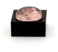 FLUORITE ROSE - Pierre Naturelle en Provenance de France, Chamonix - Rare Cristal de Collection, Couleur Rose 12.9 ct - Certificat d'Authenticité Inclus 16 x 13 x 7 mm Rose G