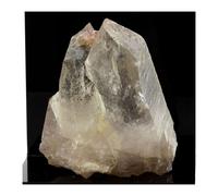 FLUORITE ROSE + QUARTZ - Pierre et Minéral Naturel en Provenance de France, Chamonix - Rare cristal multicolore du Massif du Mont-Blanc 1600.1 ct - Certificat d'Authenticité Inclus 91 x 71 x 45 mm