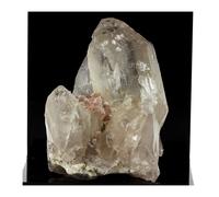 FLUORITE ROSE + QUARTZ - Pierre Naturelle en Provenance de France, Chamonix, Haute-Savoie Minéral rare, Multicolore, Collection de Mineralp 1635.0 ct