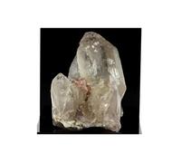 Fluorite Rose + Quartz. 1635.0 Ct. Massif Du Mont-Blanc, France. Rare.