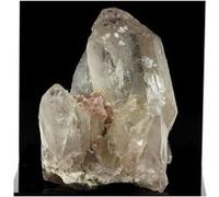 Fluorite Rose + Quartz. 1635.0 Ct. Massif Du Mont-Blanc, France. Rare.