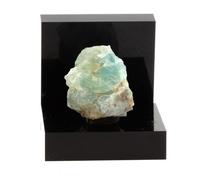 FLUORITE VERTE - Pierre Naturelle en Provenance de France, Haute-Savoie et Savoie - Cristal Rare et Puissant pour la Protection et la Clarté Mentale 61.8 ct - Certificat d'Authenticité Inclus 24 x 21 